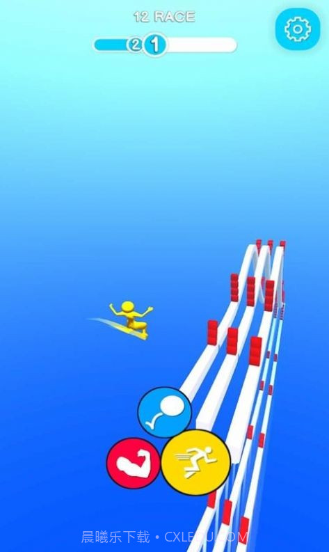 肌肉小人酷跑截图3 肌肉小人酷跑截图3