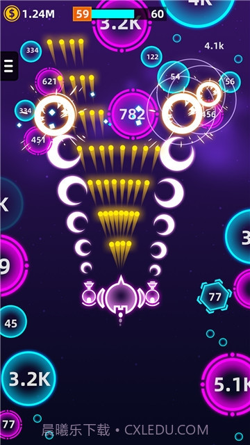 霓虹防塔消灭数字病毒截图4 霓虹防塔消灭数字病毒截图4