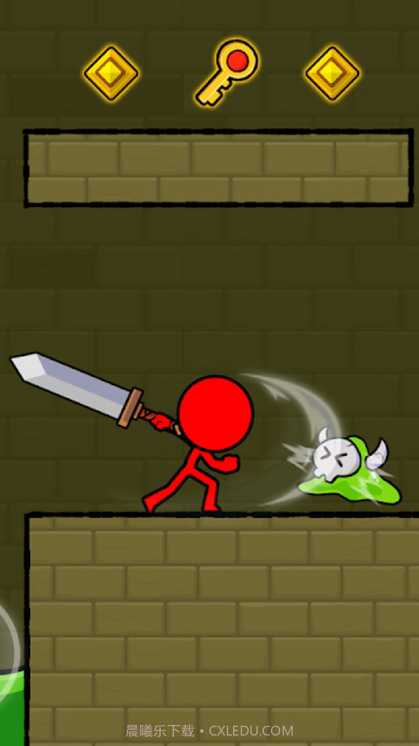 火柴人冰与火的迷宫截图1 火柴人冰与火的迷宫截图1