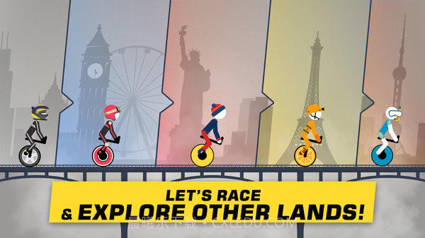 火柴人独轮车对决截图3 火柴人独轮车对决截图3