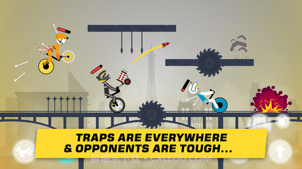 火柴人独轮车对决截图4 火柴人独轮车对决截图4