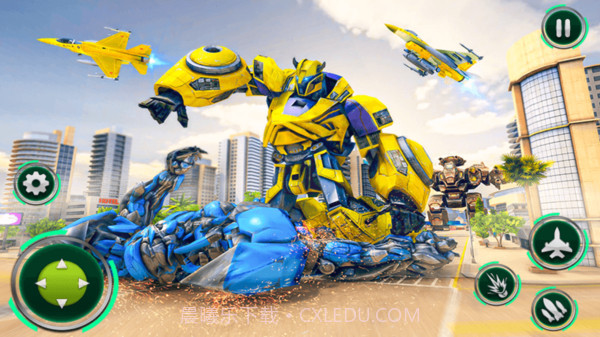 战斗机改造机器人截图4 战斗机改造机器人截图4